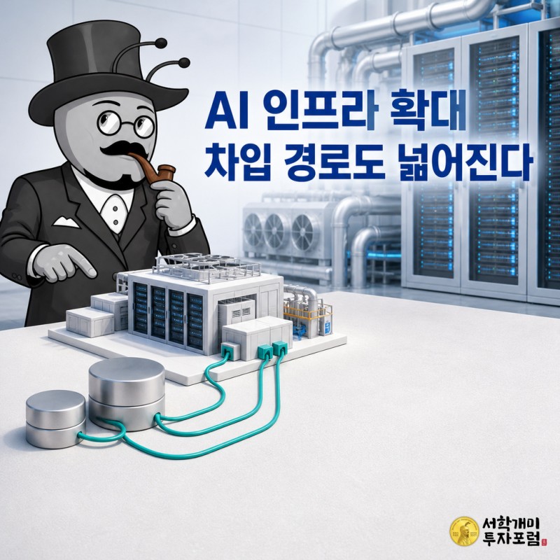 알파벳의 호주달러 채권 발행과 AI 자금조달 구조를 설명하는 정보형 1:1 뉴스 일러스트