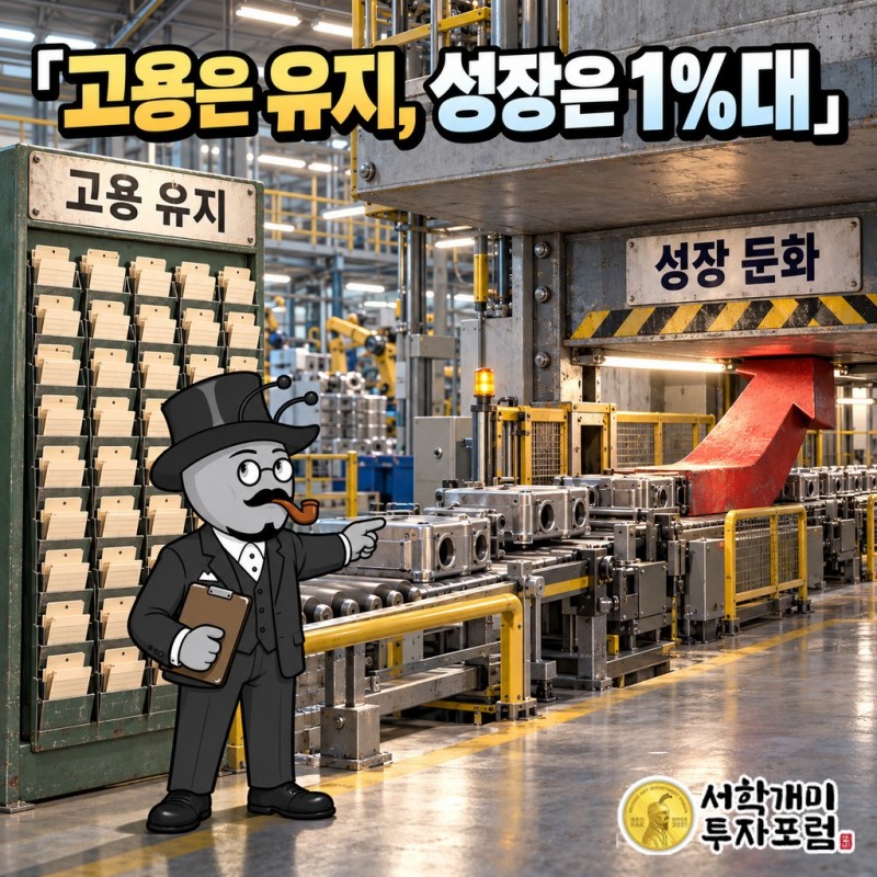기업은 사람을 안 내보내는데 경제는 왜 1%대 성장에 묶였나