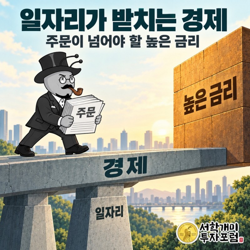 밤사이 금리와 주문의 힘겨루기가 아침 잔고에 남습니다