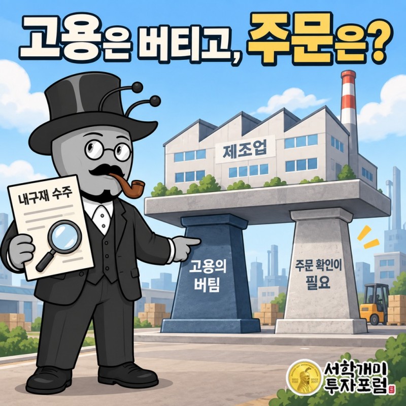 기업의 주문서는 고용의 버팀에 무엇을 보탤까요?