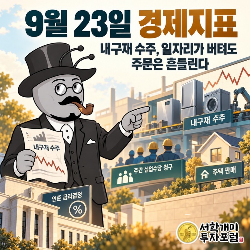 고용은 버티지만 주택 거래와 내구재 주문은 흔들리는 미국 경제