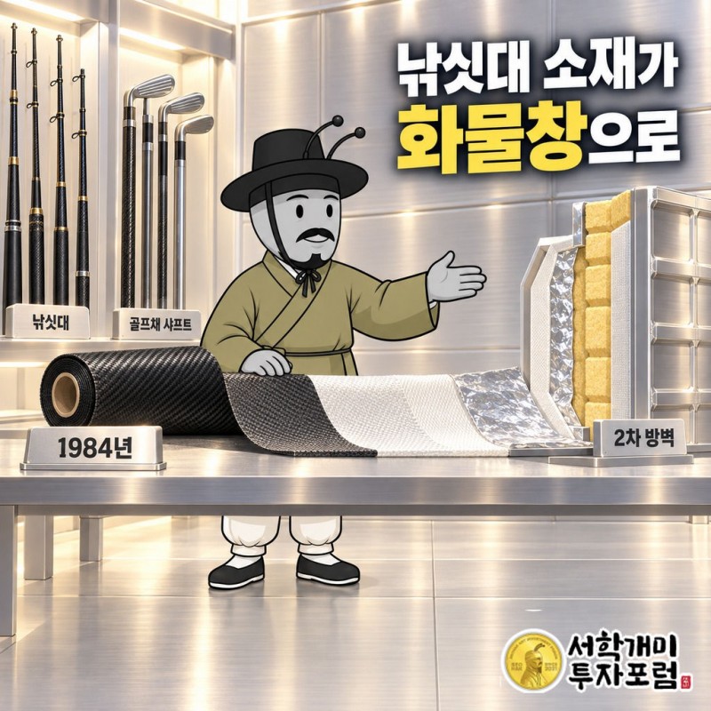 한국카본(017960): 낚싯대 탄소섬유 소재로 출발해 LNG선 화물창 2차 방벽(트리플렉스·경질 2차 방벽)을 만드는 회사가 된 경로, 최대 이익과 줄어드는 수주잔고, 감액배당 재원. 계기는 2026-10-01 분기배당 결정 — 낚싯대 소재가 화물창으로 도판