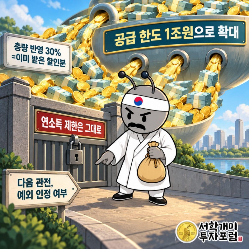 IBK는 공급 한도를 연간 제한 없이 1조원까지 늘리기로 했다