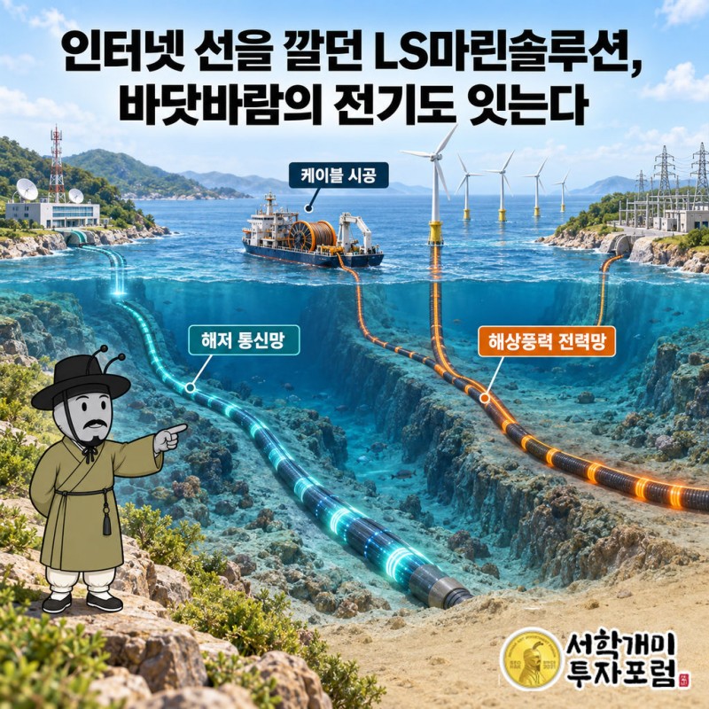 LS마린솔루션 커버 — 인터넷 선을 깔던 LS마린솔루션, 바닷바람의 전기도 잇는다