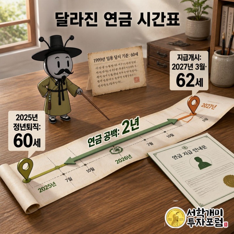 A씨는 1999년 임용 당시 60세부터 퇴직연금을 받는 제도를 알고 있었다.