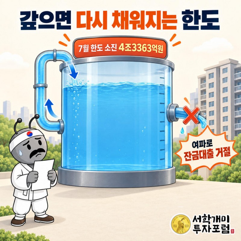 관리 목표는 잔액 증가분 기준이라 기존 대출을 상환하면 신규 여력이 다시 생긴다