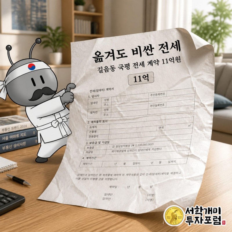 길음동 롯데캐슬클라시아 전용 84㎡ 전세가 11억원에 신규 계약됐다.