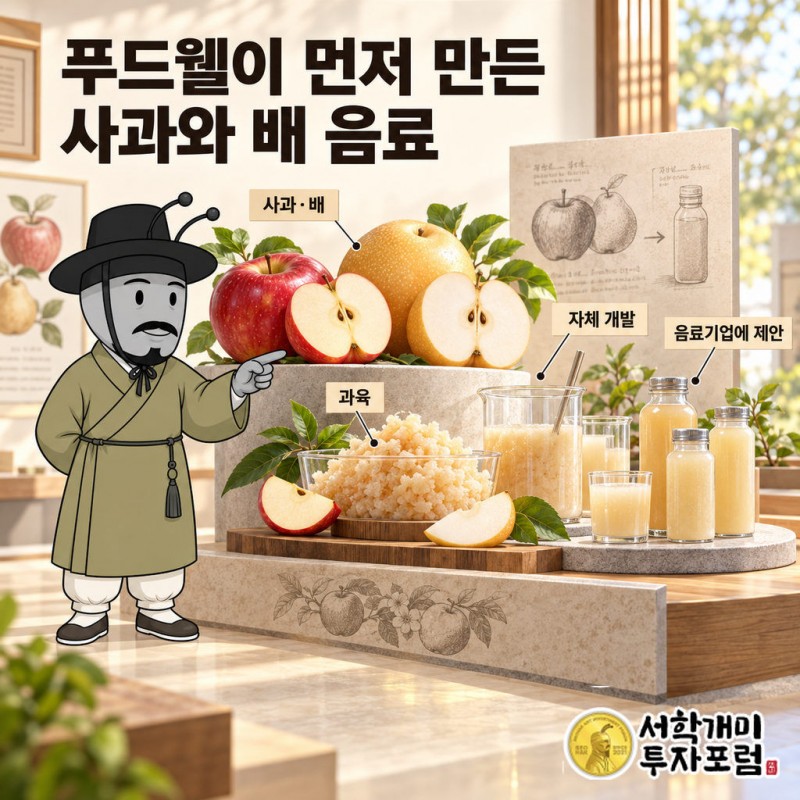 푸드웰 커버 — 푸드웰이 먼저 만든