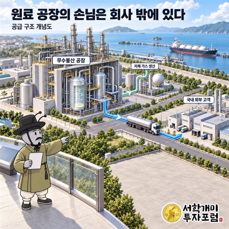 KNW — 원료 공장의 손님은 회사 밖에 있다 도판