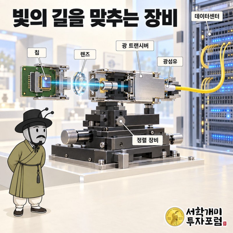 성호전자 — 빛의 길을 맞추는 장비 도판