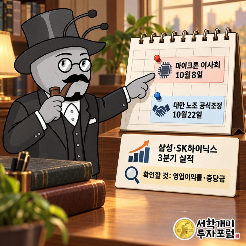 마이크론 이사회가 10월8일 성과급 제도 변경을 논의한다