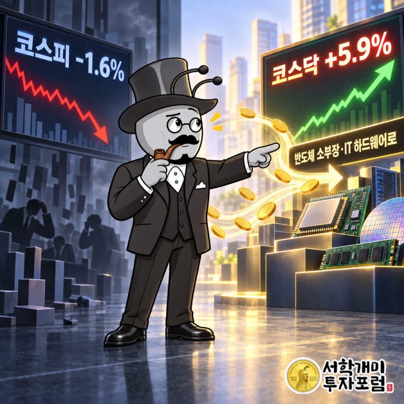 9월25일~10월1일 코스피 -1.6%, 코스닥 +5.9%