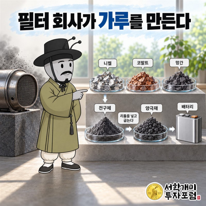 에코앤드림 — 필터 회사가 가루를 만든다 도판
