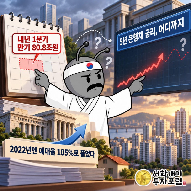 내년 1분기 은행채 59조3000억원과 여전채 21조5000억원 만기 차환
