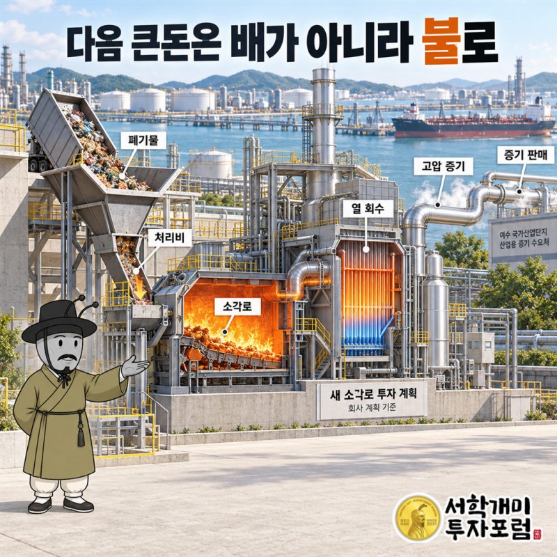 와이엔텍 — 다음 큰돈은 배가 아니라 불로 도판