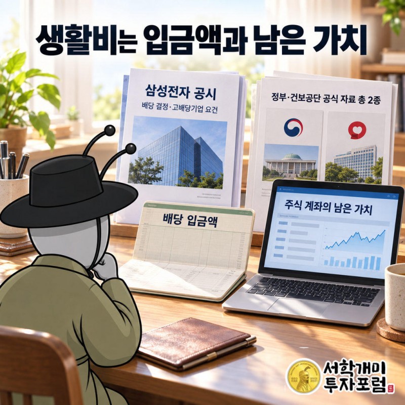 정부와 국민건강보험공단의 공식 문서로 배당소득 산정 제외, 피부양자 소득·재산 기준과 적용 시점을 확인해야 한다.