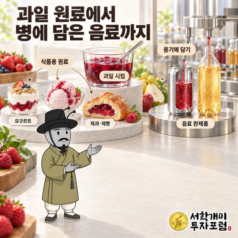 푸드웰 — 과일 원료에서 도판