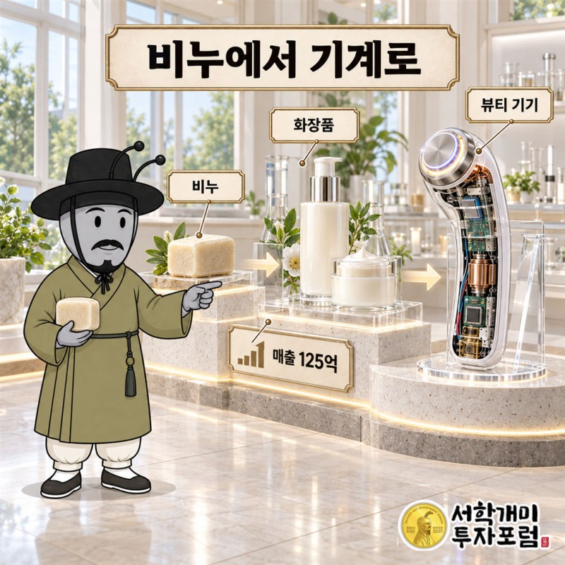 에이피알 — 비누 팔던 회사가 언제부터 기계를 만들었나 도판