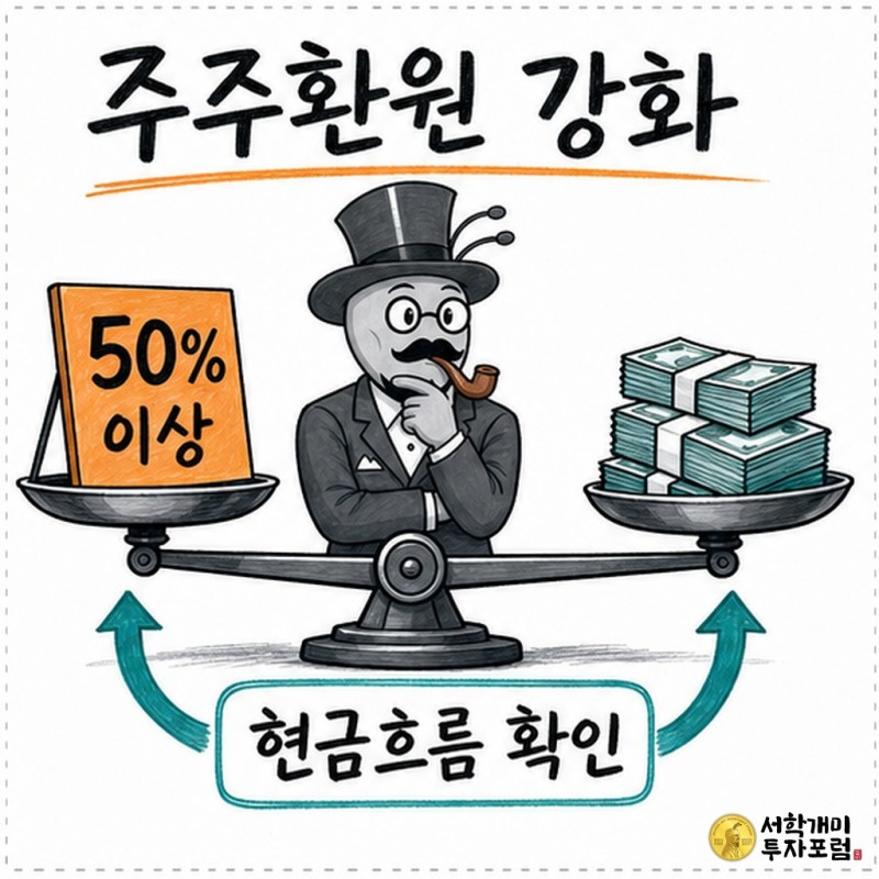 SK하이닉스 주주환원 강화와 현금흐름 확인 항목