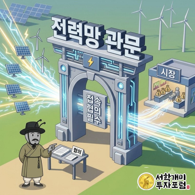 한전과 재생에너지 관련주에는 무엇이 걸려 있나 를 설명하는 인포그래픽