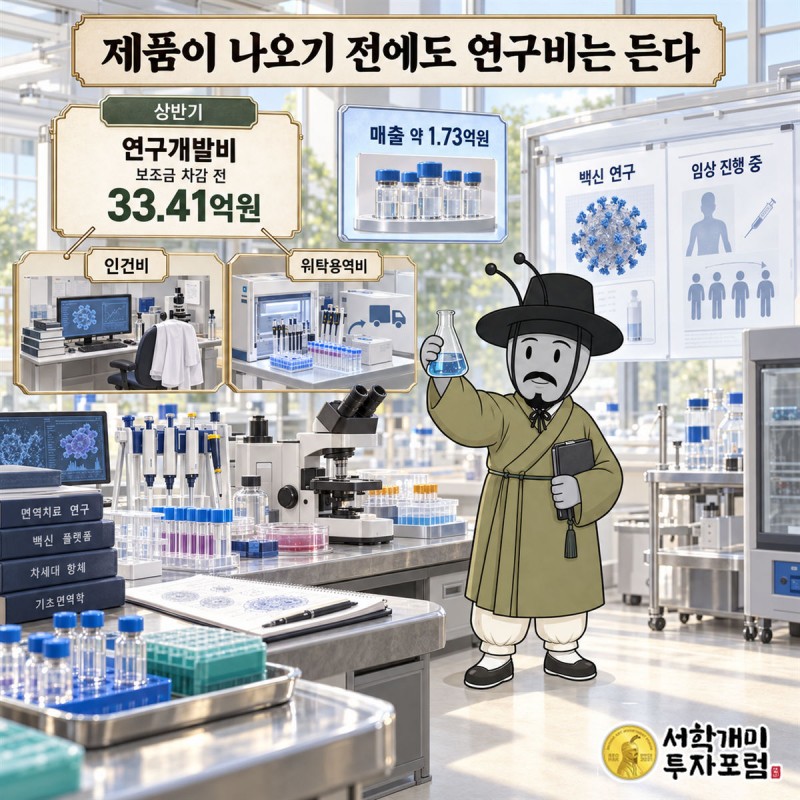 아리바이오LAB — 제품이 나오기 전에도 연구비는 든다 도판