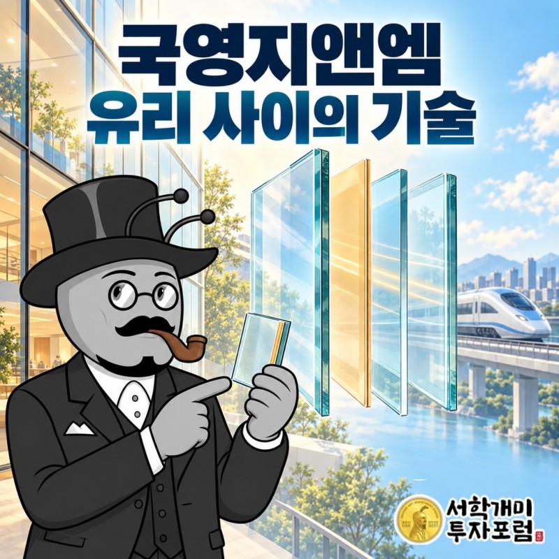 국영지앤엠의 건물 복층유리와 고속철 창유리, 전술차량 방탄창을 연결하는 유리 가공 기술
