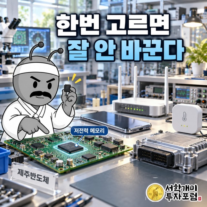 제주반도체 연표: 2000년 아펨스테크놀로지 설립, 같은 해 EMLSI로 사명 변경, 2005년 코스닥 상장과 제주 이전, 2006년 기술유출 사건, 2013년 제주반도체로 사명 변경, 2015년 지분 매각 계약과 해제, 2018년 복권사업 진출