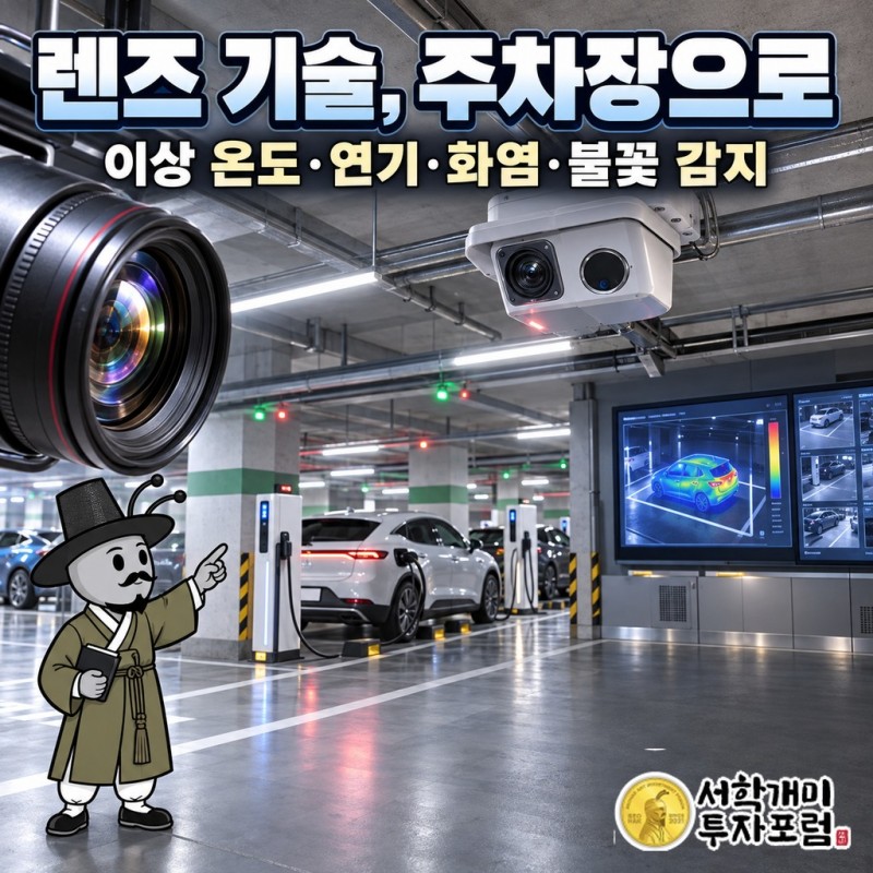 SYMON의 이상 온도·연기·화염·불꽃 탐지와 IFC 42개소, GFC 25개소, SFC 13개소의 전기차 충전면 설치 사례