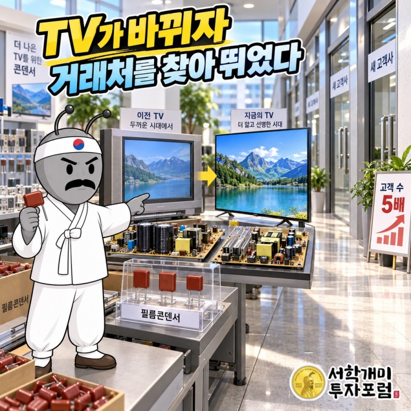 2023년 성호전자 매출 구성: 전원공급장치 50.1%, 콘덴서 15.5%, SH드림타워 분양수익 30.3%, 기타 4.1%를 보여 주는 도표