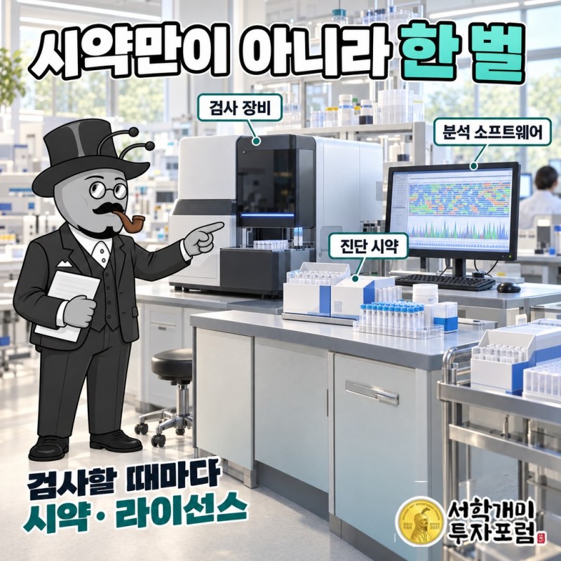 가천대 길병원 사례로 본 엔젠바이오의 한 벌: 넥스트식디엑스 장비, 온코아큐패널 콤보 시약, NGAS 2.0 소프트웨어가 이어지는 흐름