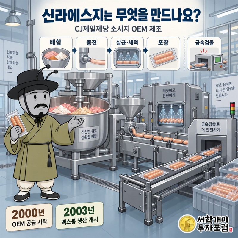 신라에스지의 2023년부터 2025년까지 매출 감소와 영업적자 전환을 설명하는 재무 흐름