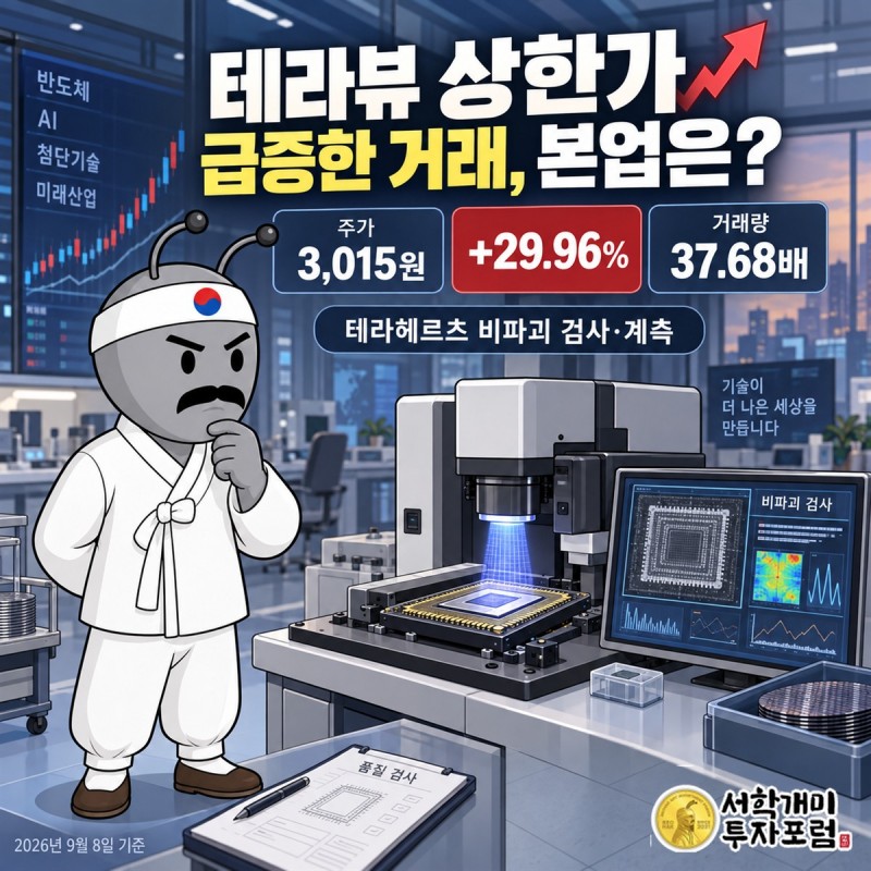 테라뷰의 반도체 검사장비와 영국 지주회사 구조, 매출과 영업손실을 함께 살펴보는 회사 해부