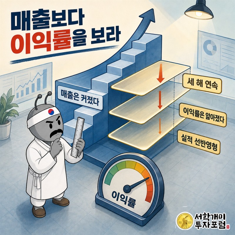 흑자 본업과 낮은 부채를 이익률 하락과 맞대어 에스피소프트를 평가하는 저울