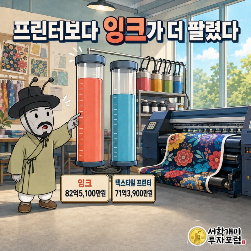 디지아이 3개년 매출 증가와 영업손실 축소를 비교한 재무 장면
