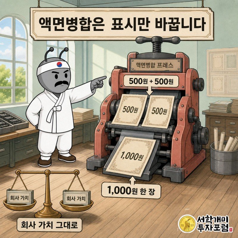 액면병합 뒤에도 주가 1,000원·시가총액 200억원 기준선을 넘지 못했다