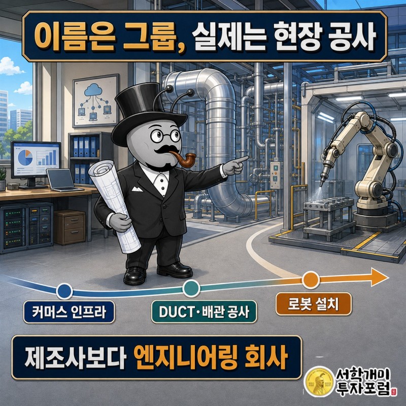 엑시온그룹 3개년 매출 증가와 영업손실 및 부채비율 상승을 비교한 재무 장면