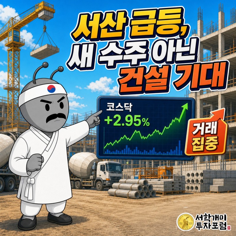서산의 콘크리트 공장과 전기차 충전기 사업을 함께 보여주는 기업 해부 표지