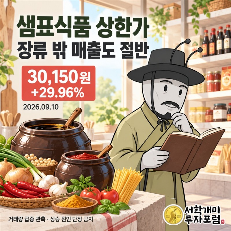 샘표식품의 간장·고추장과 연두·폰타나를 함께 펼친 식탁, 장류와 장류 외 매출 약 5대5
