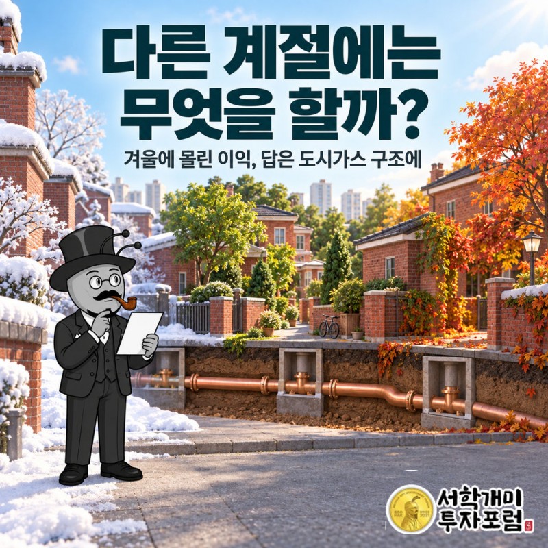한국가스공사에서 가스를 사 경기·인천 337만 세대에 배관으로 파는 삼천리의 사업 구조