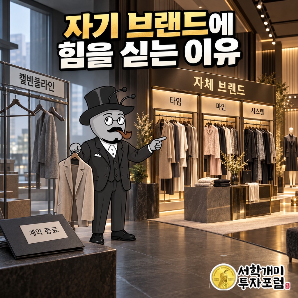 캘빈클라인 계약 종료 이후 한섬이 자체 브랜드에 힘을 싣는 흐름