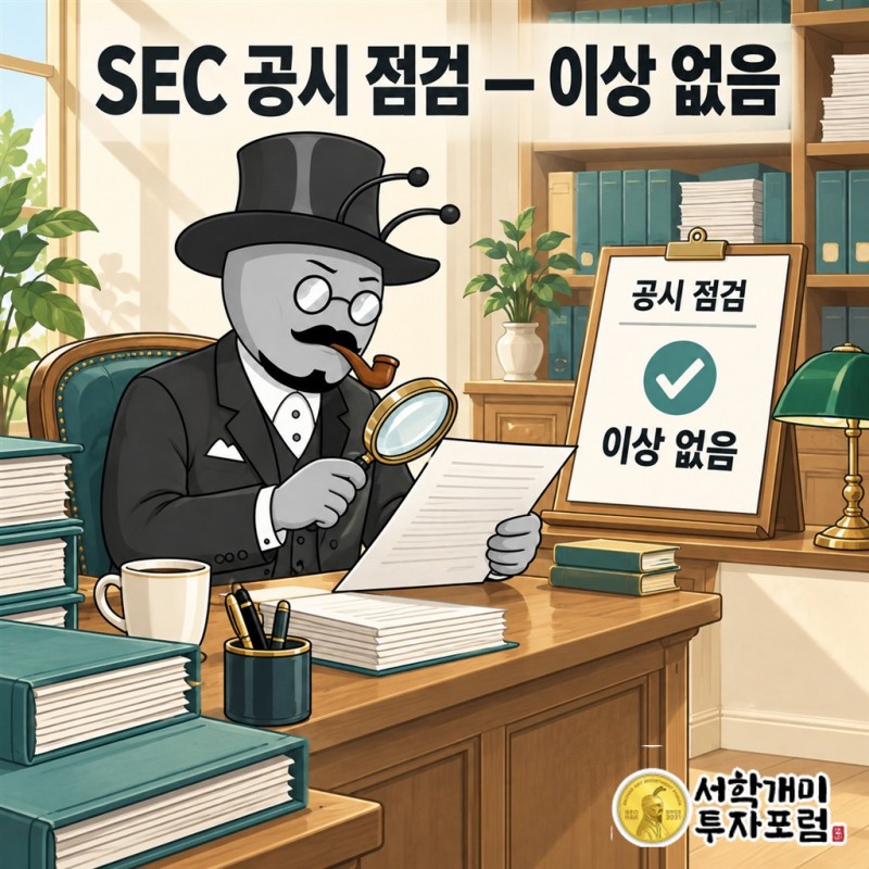 인바디의 제공된 실적 자료와 추가 확인이 필요한 공시 항목을 구분하는 점검 장면
