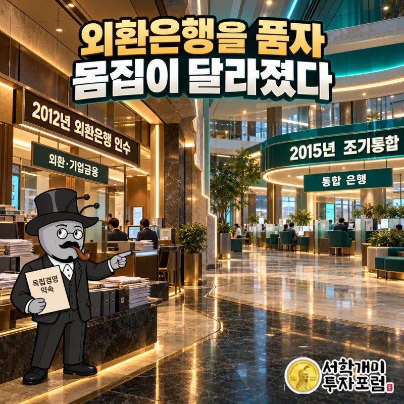 2012년 외환은행 인수와 2015년 조기통합, KEB하나은행으로 이어진 과정