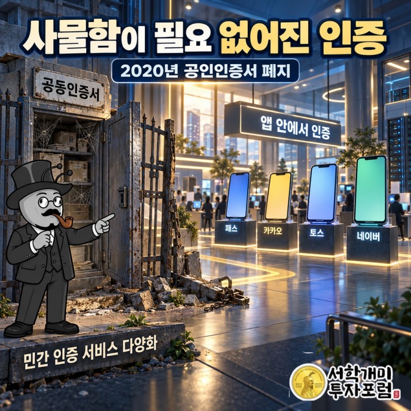 공인인증서 폐지 뒤 PASS·카카오·토스·네이버 등 민간 인증으로 넓어진 인증 시장
