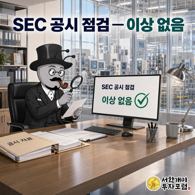 샘씨엔에스의 실적 항목과 추가 확인이 필요한 공시 내용을 나눠 살피는 점검 화면