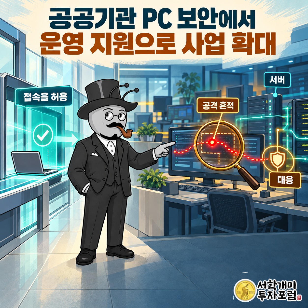 접속 기기를 통제하는 NAC와 PC 및 서버의 공격 흔적을 추적하는 EDR의 역할