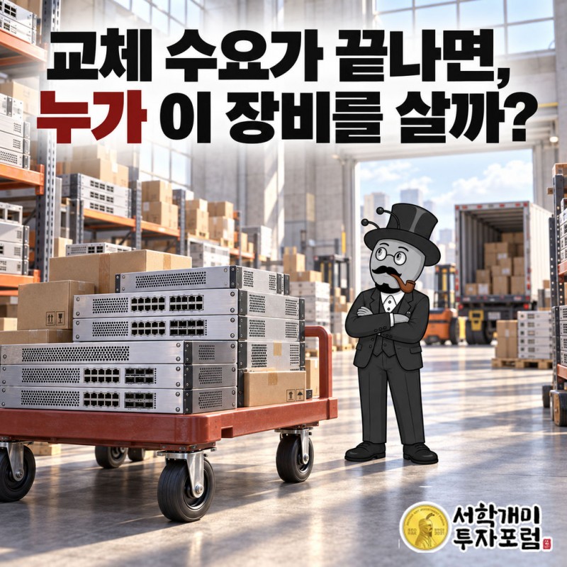 포티넷의 두 돈줄기, 장비 판매와 구독료·지원비 구조를 보여 주는 이미지