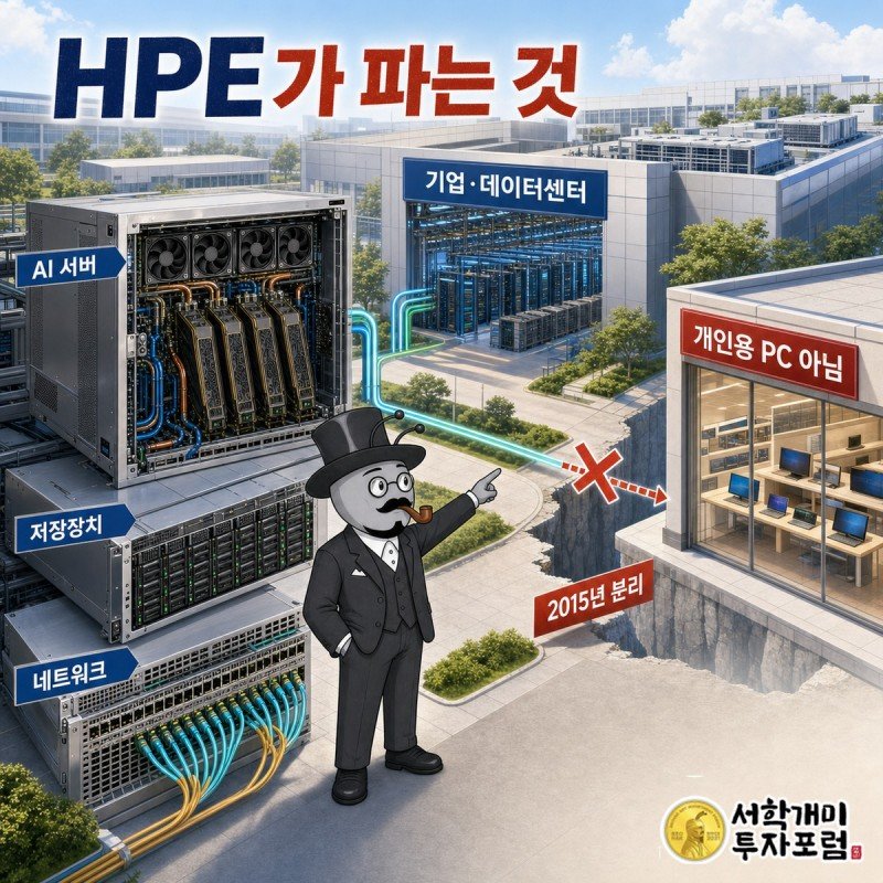 데이터센터 서버랙과 HPE가 파는 장비 구성