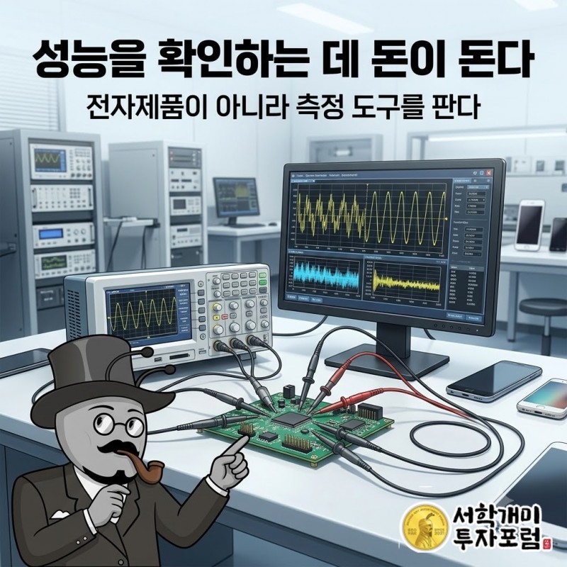 키사이트 테크놀로지스가 판매하는 전자기기 성능 시험·측정 도구와 고객의 개발 과정