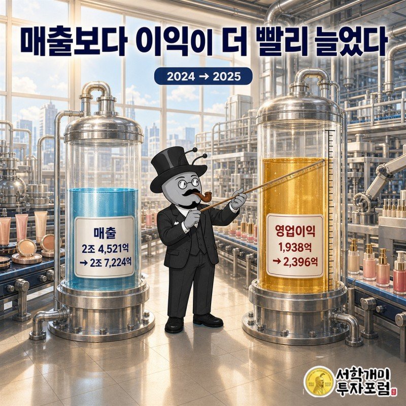 한국콜마 국내 화장품과 HK이노엔이 이익을 만들고 미국·캐나다 적자를 상쇄하는 법인별 흐름