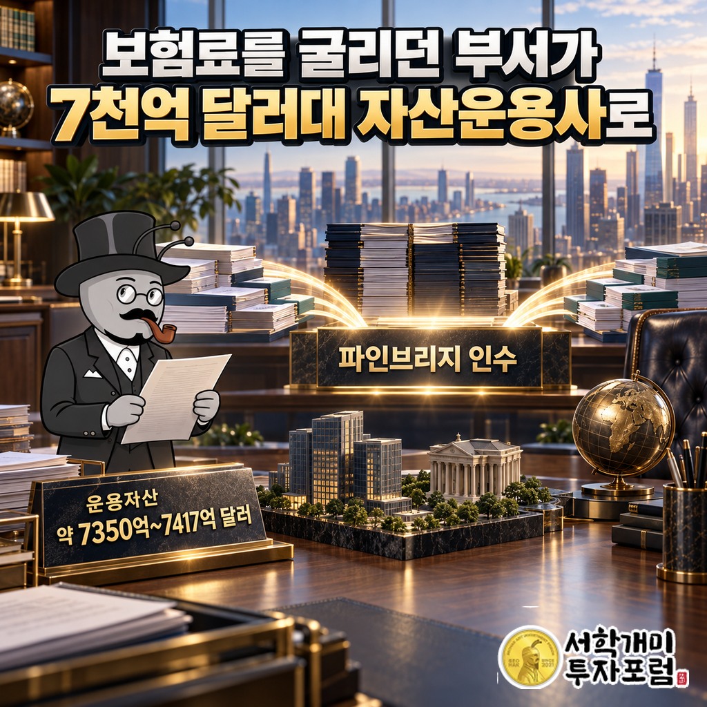 보험료를 굴리던 MIM이 파인브리지 인수로 운용자산 7천억 달러대 운용사가 된 과정